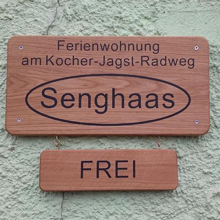 Ferienwohnung Am Kocher-Jagst Radweg Neuenstadt am Kocher Exteriör bild